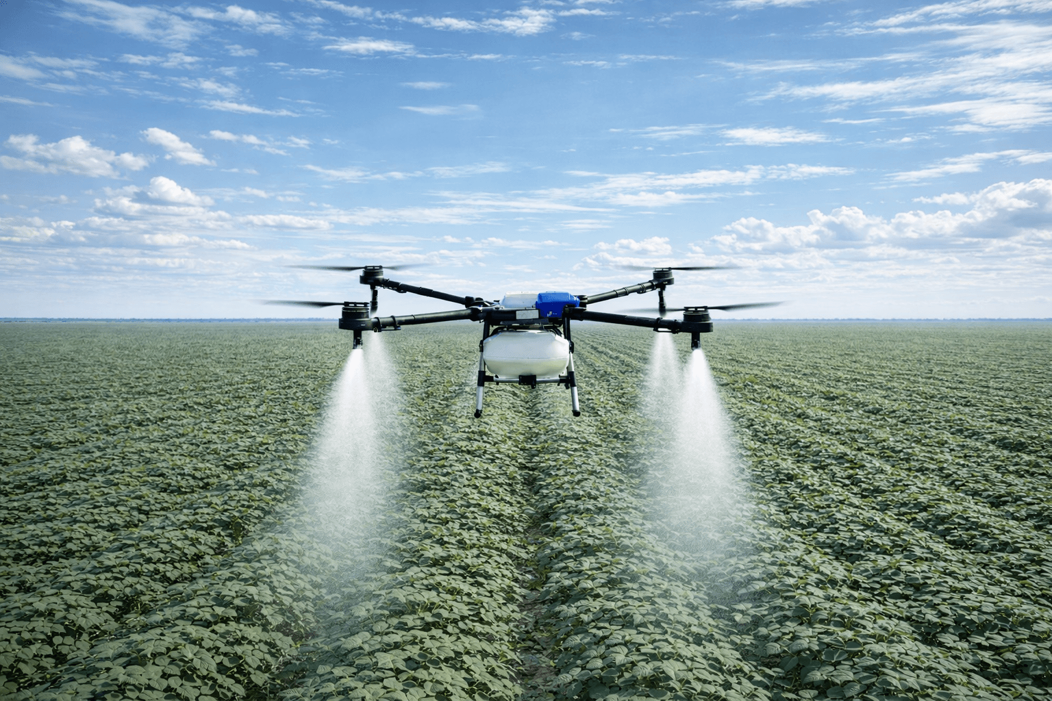 CÓNDOR C80 en campo de soja